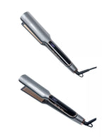 2-in-1 Hair Straightener & Curler – Fast Heating, Constant Temp, Multi-Speed