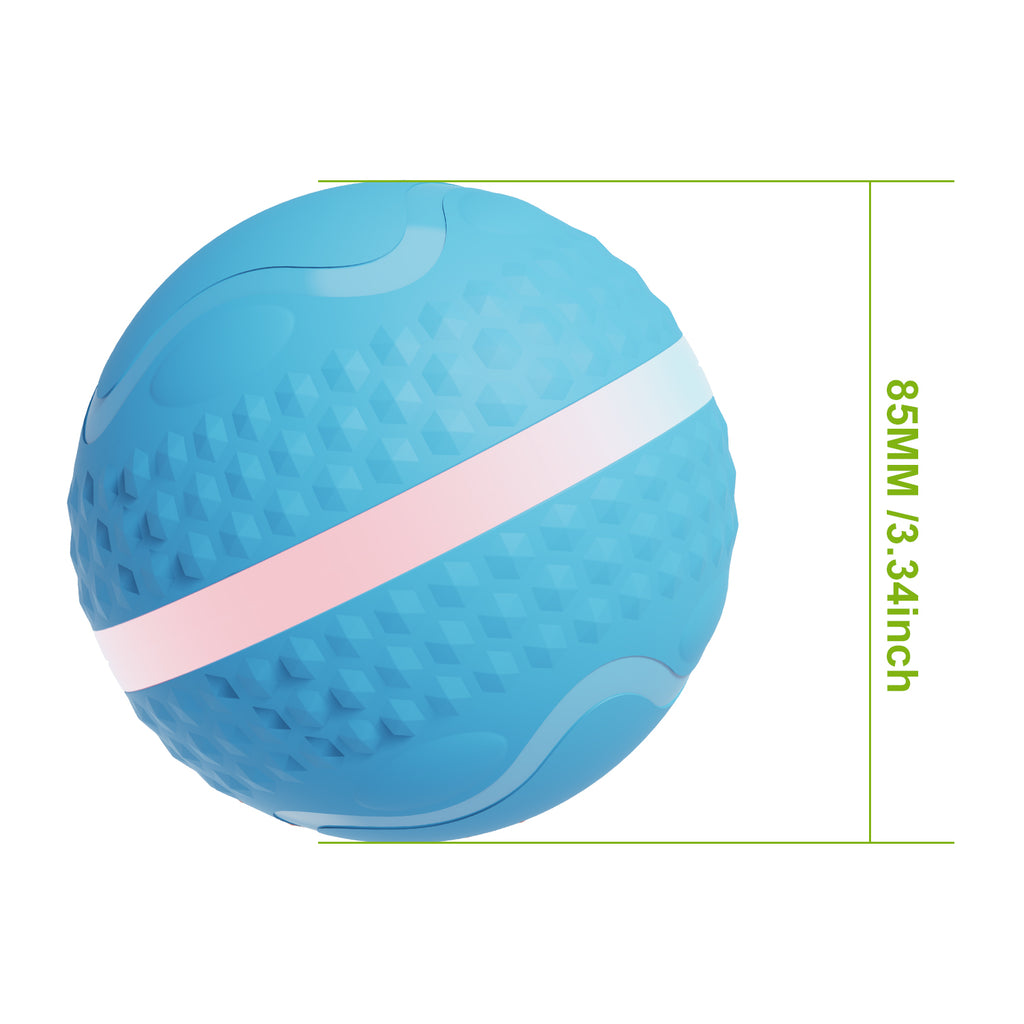 Interactive Dog Ball Toy – Motion-Activated Rolling Ball for Medium & Large Dogs