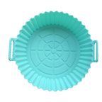 Air Fryer Silicone Liners Air Fryer Silicone Pot Reusable Silicone Air Fryer Liners Food Safe Non Stick Air Fryer Basket Accesso