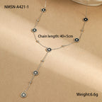 18K Gold-Plated Geometric Stainless Steel Bracelet for Women