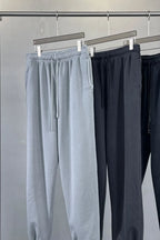 Men's Drawstring Joggers with Pockets – 52% Cotton Blend, Relaxed Fit