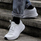 Puweco Men's Slip-On Mesh Sneakers – Lightweight EVA Cushioning & Anti-Slip Outsole