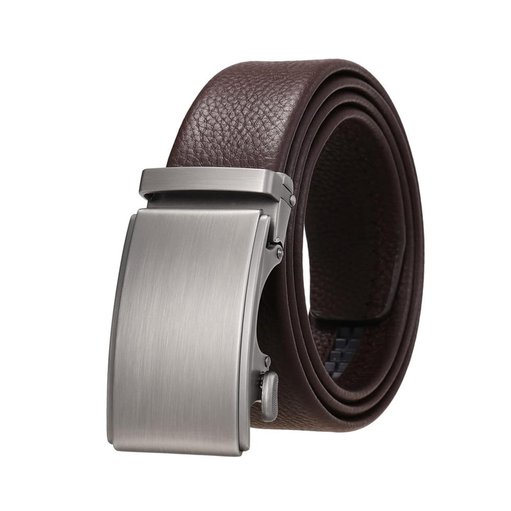 Men's Automatic Buckle Leather Belt - Business Casual