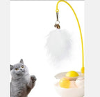 Interactive Duck Cat Toy - Lightweight Teaser Wand for Indoor Play & Exercise