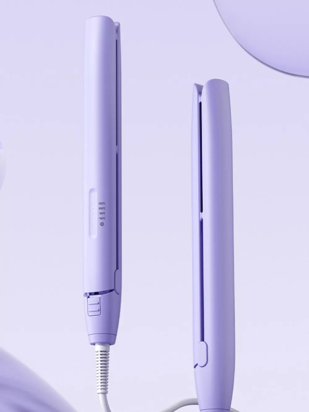 Portable 2-in-1 Hair Straightener & Curler – Compact, Travel-Ready Styling On the Go