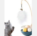 Interactive Duck Cat Toy - Lightweight Teaser Wand for Indoor Play & Exercise