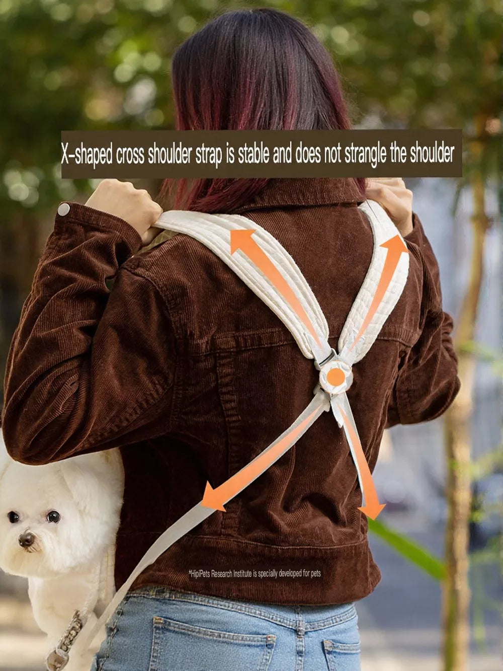 Quilted Pet Carrier Sling Bag – Hands-Free Travel Bag for Small Dogs & Cats