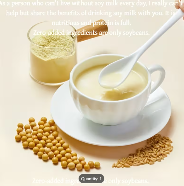 Yonghe Soybean Milk Powder – Original Flavor | 227g | Gluten-Free, No Added Sugar