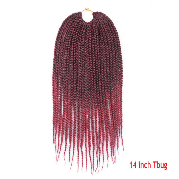 Senegalese Twist Crochet Braiding Hair – Synthetic Box Braids 14" 18" 22"