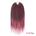 Senegalese Twist Crochet Braiding Hair – Synthetic Box Braids 14" 18" 22"