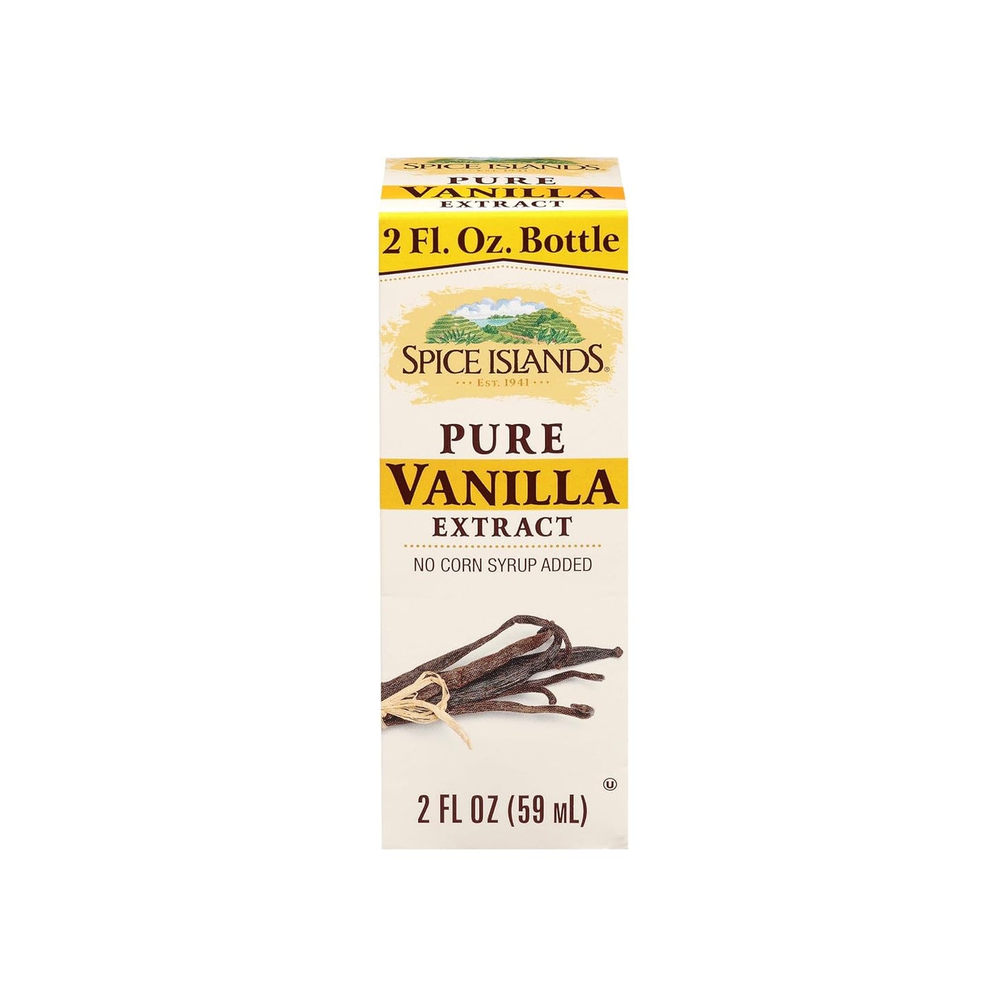Spice Islands Essential Baking Spice Set – Ground Ginger, Cinnamon, Nutmeg & Pure Vanilla (4-Piece)