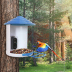 Smart Bird Feeder Camera with Solar Panel - 1080P HD AI Bird Identification & Motion Detection