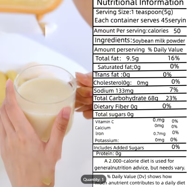 Yonghe Soybean Milk Powder – Original Flavor | 227g | Gluten-Free, No Added Sugar