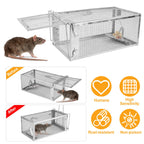 Humane Mouse Trap – Reusable Galvanized Steel Live Catch & Release | Indoor & Outdoor Use