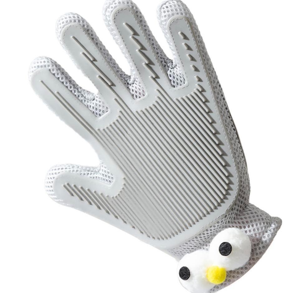 Pet Grooming Glove - 2-in-1 Deshedding Brush & Massage Tool for Cats & Dogs