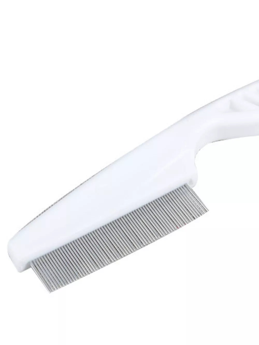 Fine Tooth Pet Hair Remover Comb | Flea & Tangle Detangling Comb for Dogs & Cats