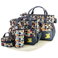 5-Piece Baby Diaper Bag Set - Water-Resistant Travel Organizer with Changing Pad for Parents