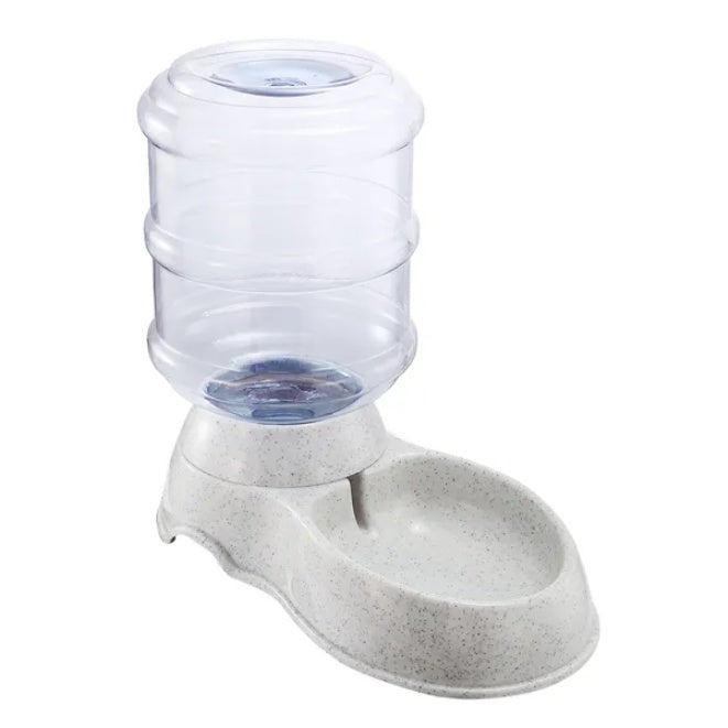 Automatic Gravity Pet Water Dispenser - 2.8L No-Spill Dog & Cat Waterer with Anti-Slip Base