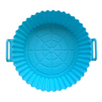 Air Fryer Silicone Liners Air Fryer Silicone Pot Reusable Silicone Air Fryer Liners Food Safe Non Stick Air Fryer Basket Accesso