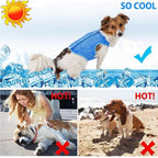 Dog Cooling Vest for Summer - Breathable Heat Relief Pet Jacket