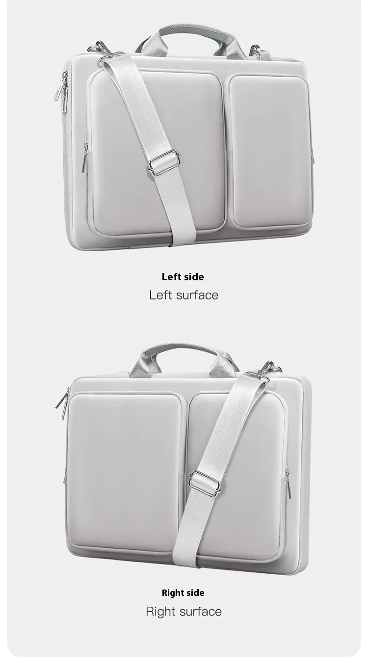 Men's Laptop Bag – Slim Polyester Sleeve for 14" & 15.6" Laptops