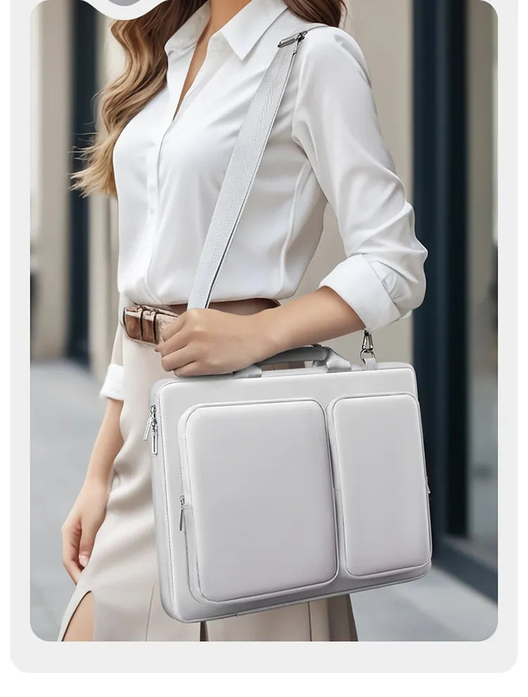 Men's Laptop Bag – Slim Polyester Sleeve for 14" & 15.6" Laptops