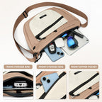 Large Capacity Crossbody Shoulder Bag - Versatile Everyday Purse for Work, School & Travel
