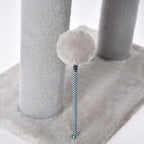Cat Tree Tower with Tunnel Bed & Scratching Posts – 20.5" Play & Rest Station for Cats