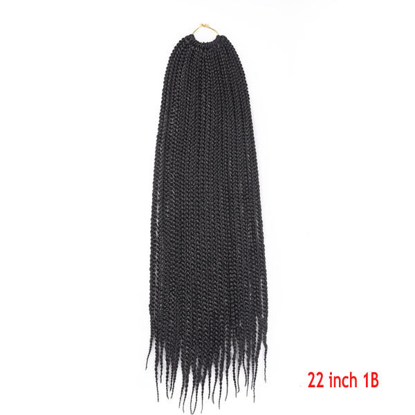Senegalese Twist Crochet Braiding Hair – Synthetic Box Braids 14" 18" 22"