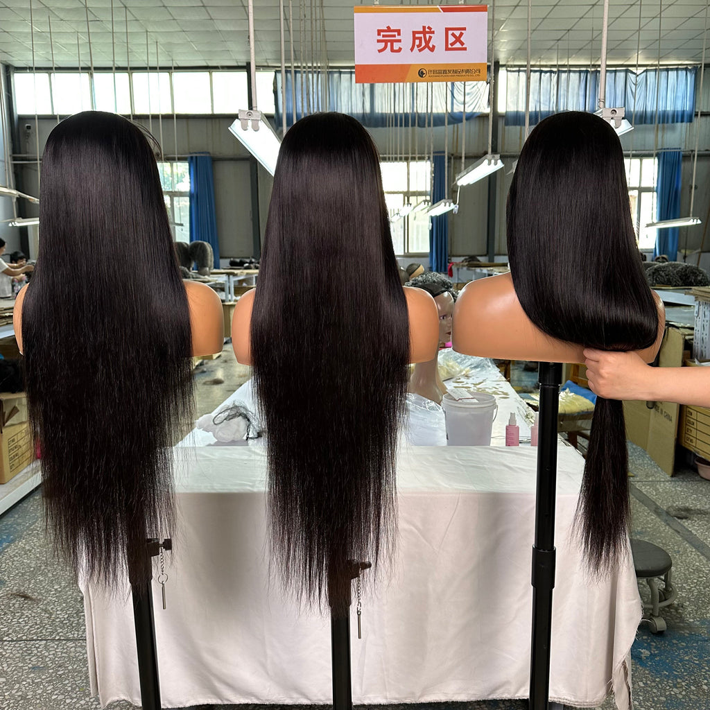 13x4 HD Lace Front Wig | Bone Straight 200% Density | 100% Virgin Human Hair