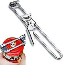 Adjustable Jar & Bottle Opener – Heavy-Duty Stainless Steel Multi-Function Kitchen Tool