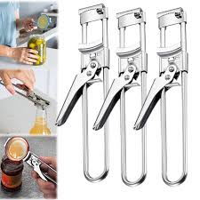 Adjustable Jar & Bottle Opener – Heavy-Duty Stainless Steel Multi-Function Kitchen Tool