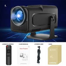 Magcubic 4K Android Projector – Native 1080P, 390 ANSI, WiFi 6, 180° Rotatable