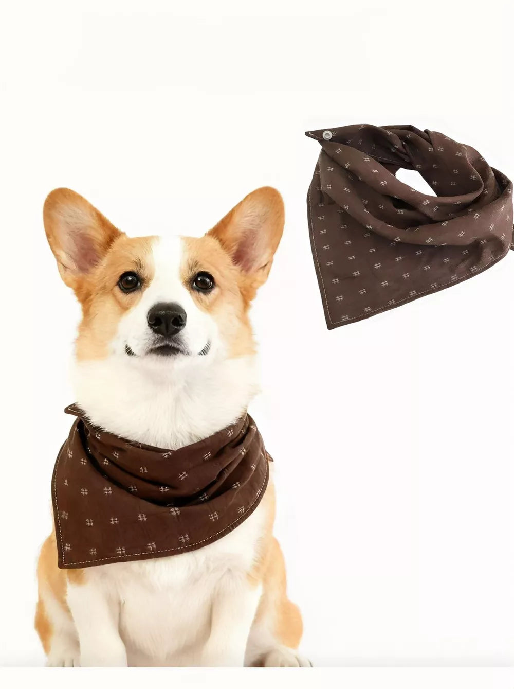 Soft Pet Scarf Bandana – Lightweight Polyester for Dogs & Cats