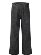 Men's Wide-Leg Jeans – 100% Cotton | Classic Fit | No Stretch