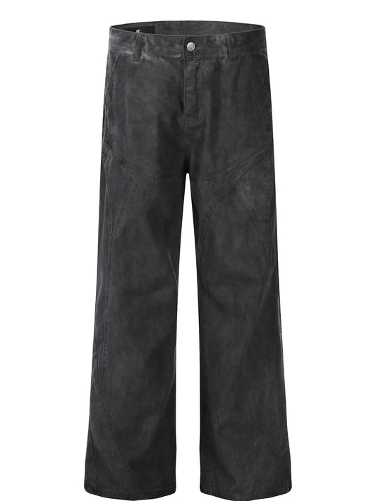 Men's Wide-Leg Jeans – 100% Cotton | Classic Fit | No Stretch