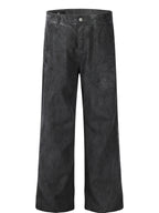 Men's Wide-Leg Jeans – 100% Cotton | Classic Fit | No Stretch