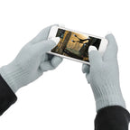Winter Touchscreen Gloves - Warm Windproof Knit Gloves for Men & Women