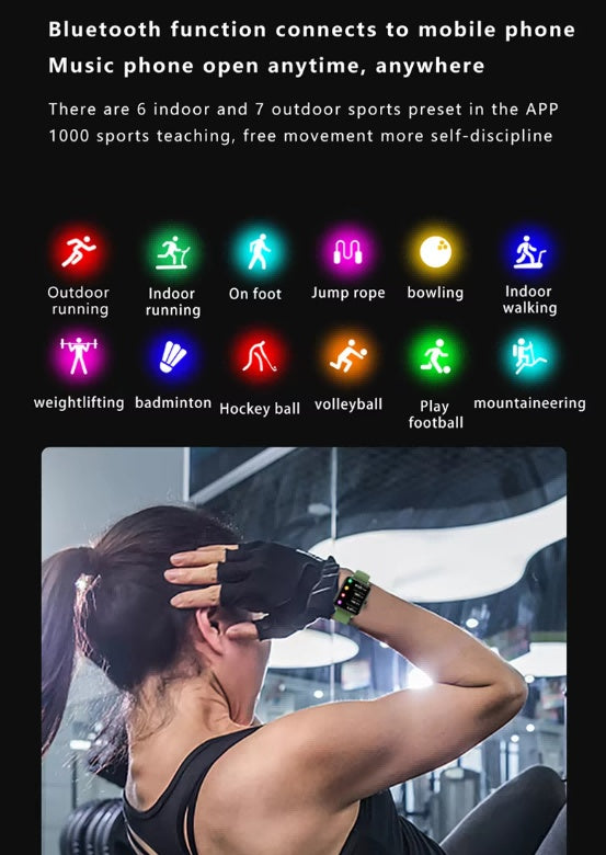 1.83" Smart Watch for Men & Women - Heart Rate Monitor, Fitness Tracker & Custom Watch Faces