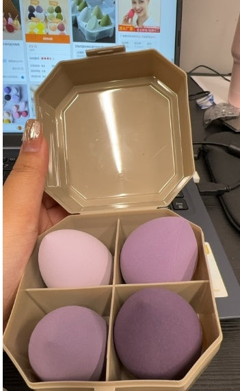 Beauty Blender Makeup Sponge Set – 4 Pack for Flawless Foundation & Concealer