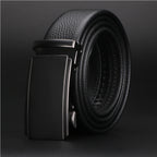 Men's Automatic Buckle Leather Belt - Business Casual