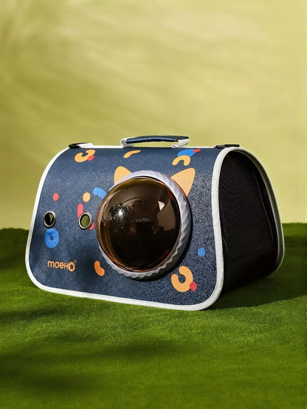 Bubble Window Pet Carrier Backpack — Breathable & Secure for Cats & Small Dogs