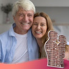 Dad Daughter Acrylic Plaque - Heartfelt Father's Day Gift from Daughter