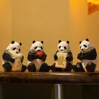Cute Bear Desk Ornament – Cartoon Animal Figurine with Gift Box | 4 Styles