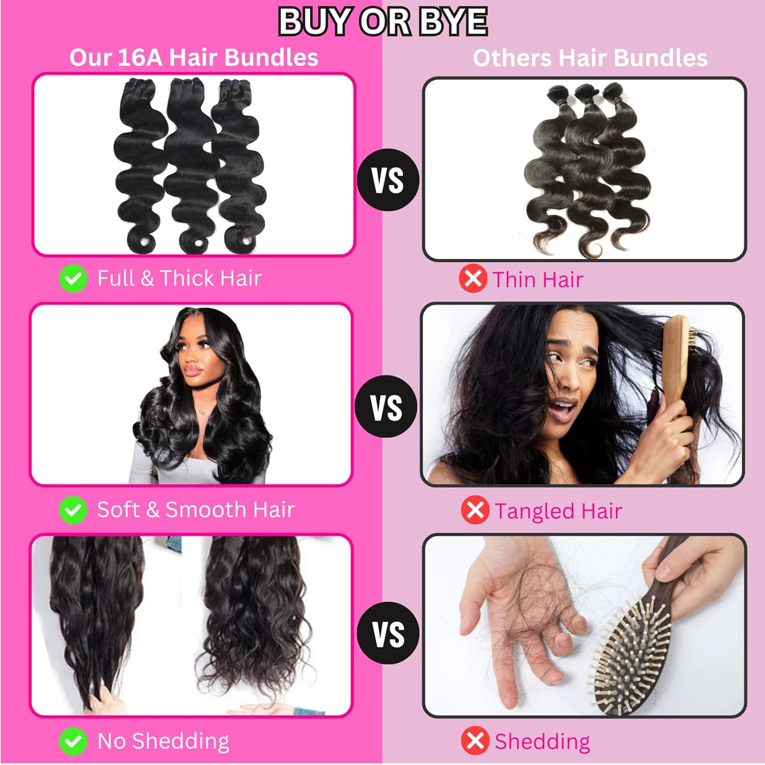 Body Wave Human Hair Bundle Extensions | 100% Virgin Hair | 100g Natural Black | 12–28 Inch