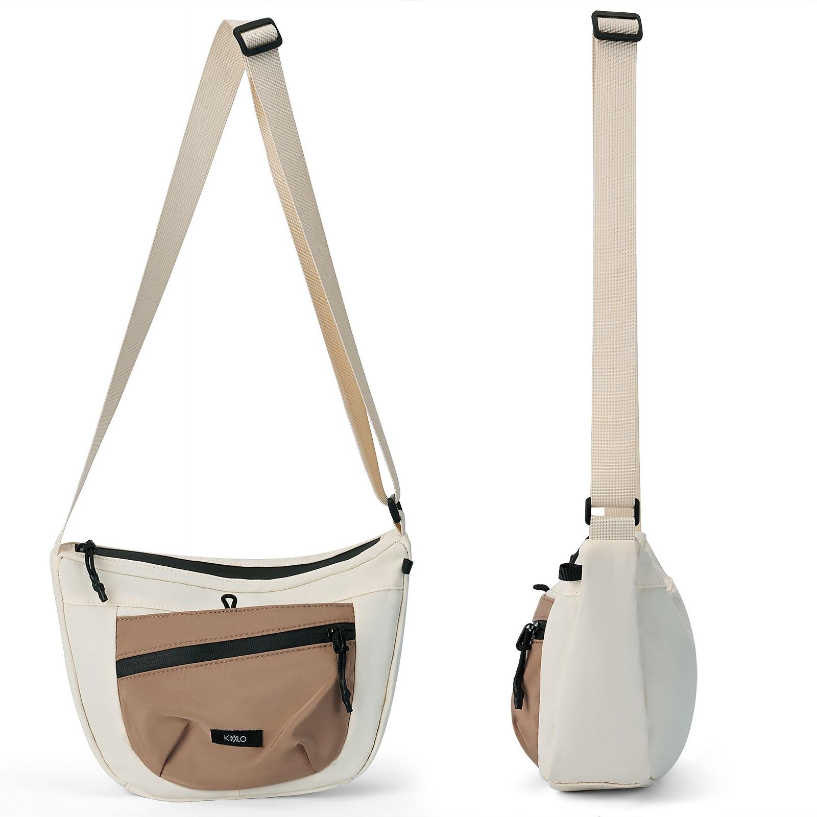 Large Capacity Crossbody Shoulder Bag - Versatile Everyday Purse for Work, School & Travel