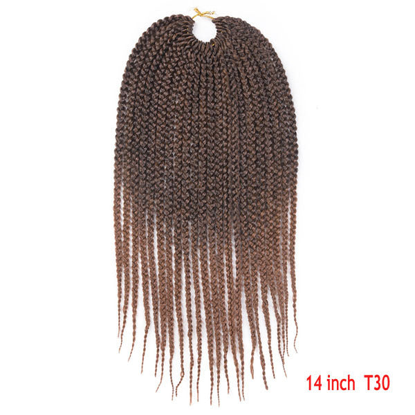 Senegalese Twist Crochet Braiding Hair – Synthetic Box Braids 14" 18" 22"