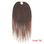 Senegalese Twist Crochet Braiding Hair – Synthetic Box Braids 14" 18" 22"