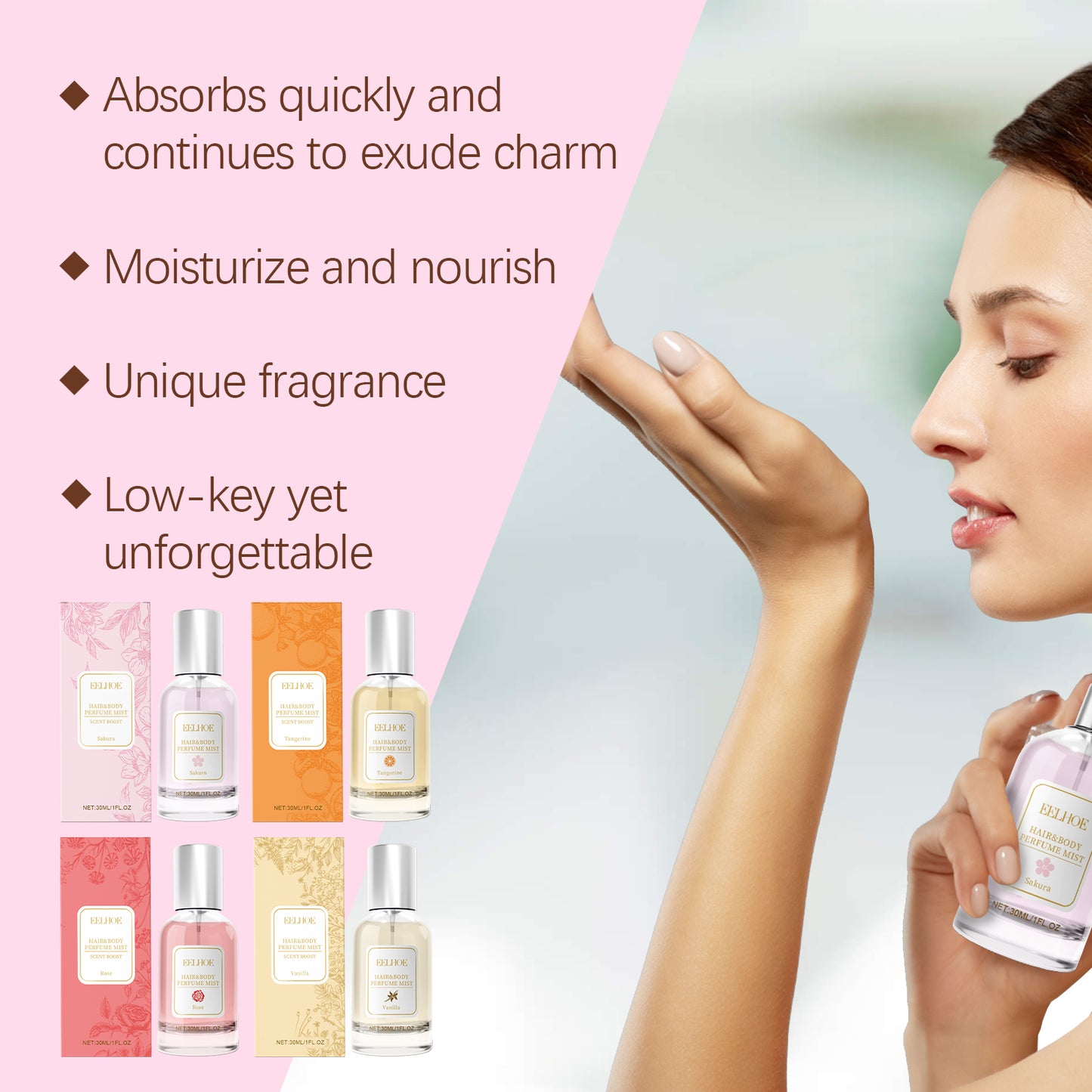 Neroli Fragrance Mist – Long-Lasting Body & Hair Spray