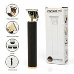 Professional Cordless Hair Clipper & Beard Trimmer - Zero Gap T-Blade for Precision Cuts